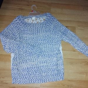 Esley sweater flowal back